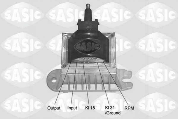 SASIC 9244002: Juhtseade, Süütesüsteem