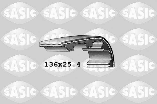 SASIC 1760023: Correia dentada N.º dentes: 136