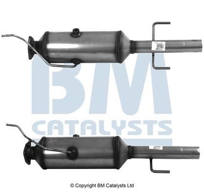 BM CATALYSTS BM11036HP: Tahmafilter Non-approved