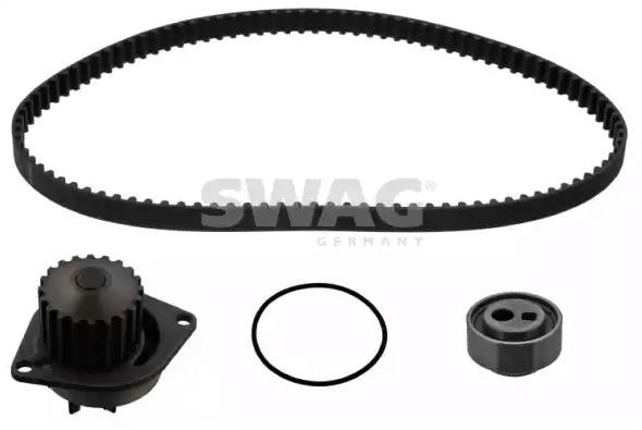 SWAG 62 94 5107: Kit cinghia distribuzione, pompa acqua N° denti: 101, con pompa acqua