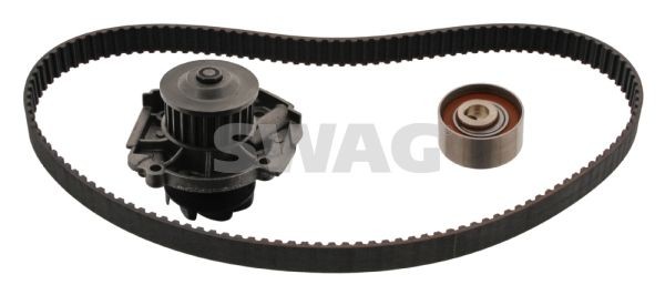 SWAG 70 94 5100: Kit cinghia distribuzione, pompa acqua N° denti: 129, con pompa acqua