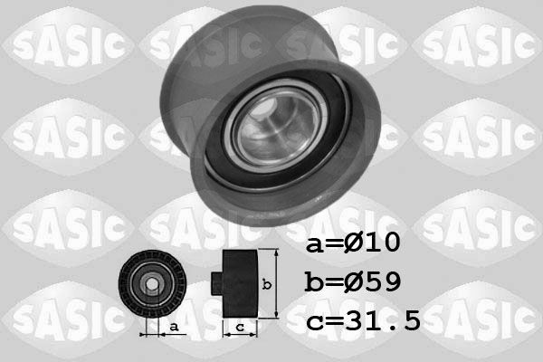 SASIC 1706083: Poulie renvoi / transmission, courroie de distribution sans kit de vis