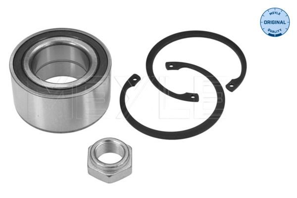 MEYLE 100 498 0035/SK Radlagersatz Vorderachse, mit Anbau-/Befestigungsmaterial, ORIGINAL Quality