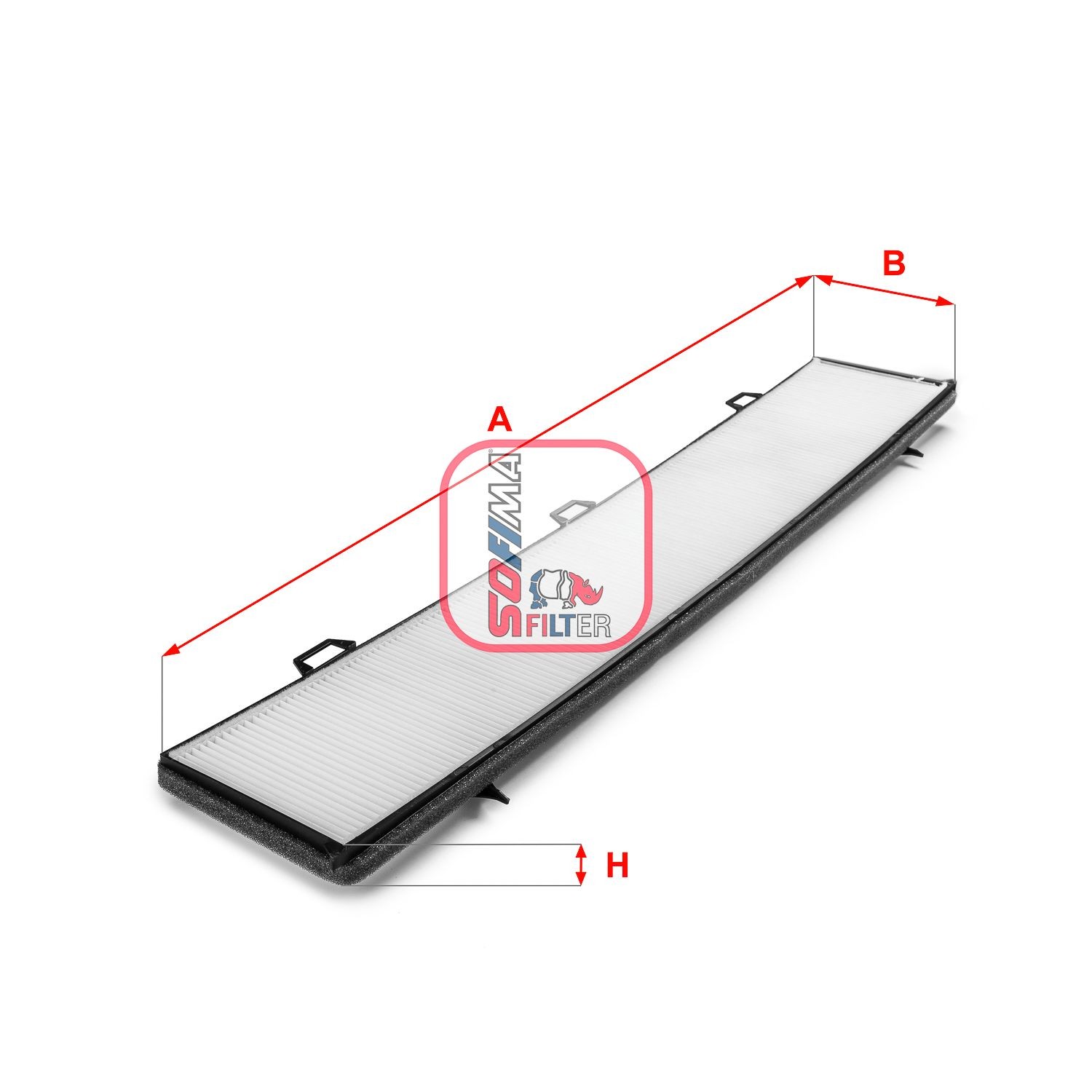 SOFIMA S 3236 C: Filtrs, Salona telpas gaiss Daļiņu filtrs