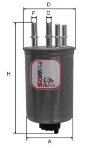 SOFIMA S 4130 NR: Kuro filtras