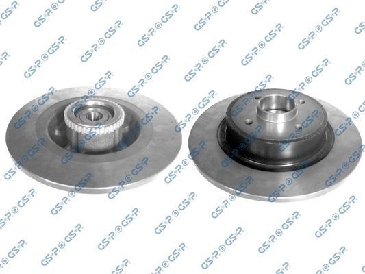 GSP 9225018: Piduriketas Ø: 274mm, täis, Ø: 274mm, koos ABS-andurirõngaga