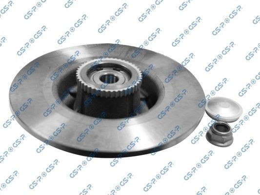 GSP 9225018K: Piduriketas Ø: 274mm, täis, Ø: 274mm, koos ABS-andurirõngaga
