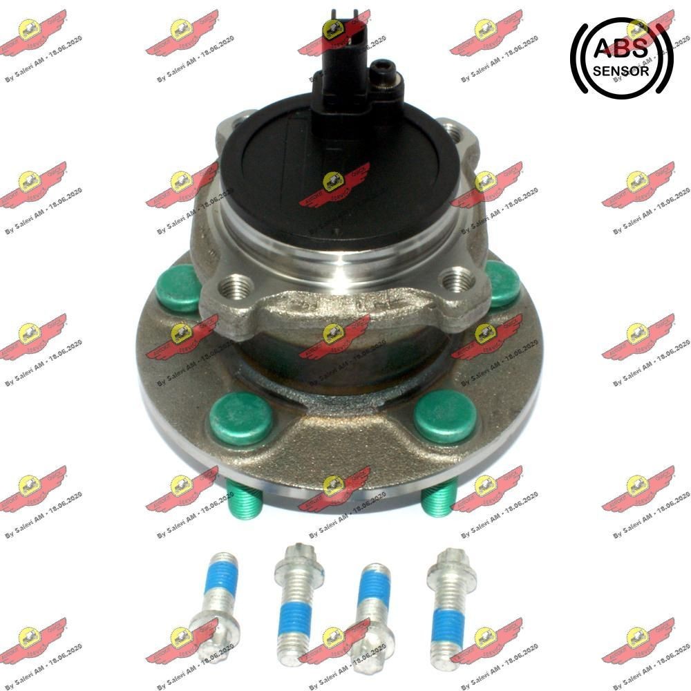 AUTOKIT 01.98048: Комплект колесен лагер с вграден сензор за ABS