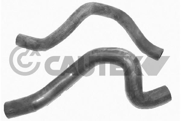 CAUTEX 026783: Voolik, Soojusvaheti-küte Väljapääs