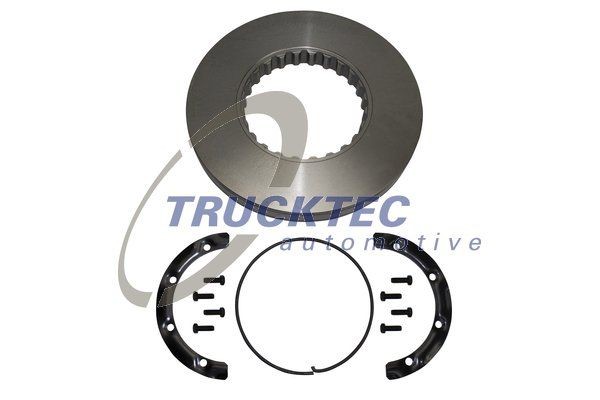 TRUCKTEC AUTOMOTIVE 03.35.042: Disco de freno Eje delantero, Ø: 434mm, macizo, Ø: 434mm