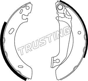 TRUSTING 040.133: Piduriklotside komplekt