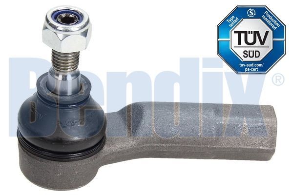 BENDIX 040366B: Końcówka drążka kierowniczego poprzecznego zewnętrzny, Oś przednia, z lewej, 95[mm]