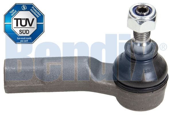BENDIX 040367B: Końcówka drążka kierowniczego poprzecznego Oś przednia, zewnętrzny, z prawej, 95[mm]
