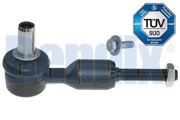 BENDIX 040684B: Końcówka drążka kierowniczego poprzecznego Oś przednia, z obu stron, zewnętrzny, 155[mm], ze śrubą