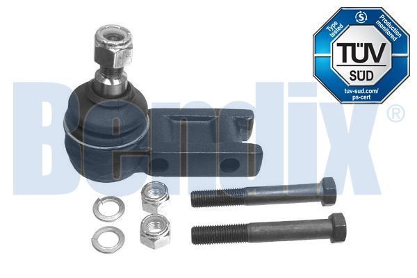 BENDIX 041295B: Kande- / juhtliigend üleval, all, kahepoolne, Esisild, 17,2mm, koos kinnitusmaterjaliga