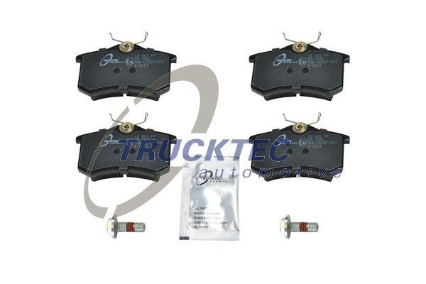 TRUCKTEC AUTOMOTIVE 07.35.105: Комплект спирачно феродо, дискови спирачки задна ос