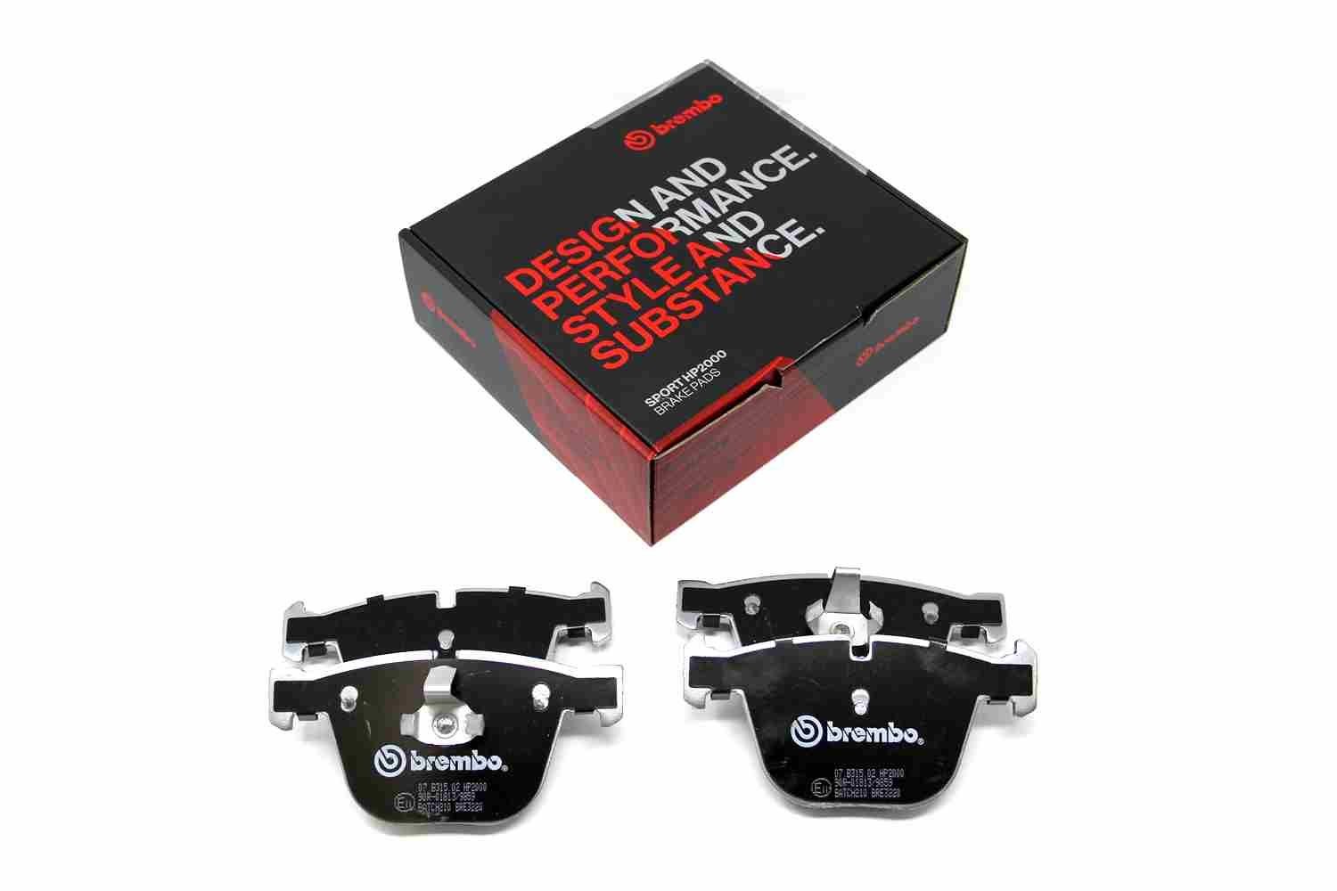 BREMBO 07.B315.02: Raceing-piduriklotsi komplekt UPGRADE, SPORT | HP2000