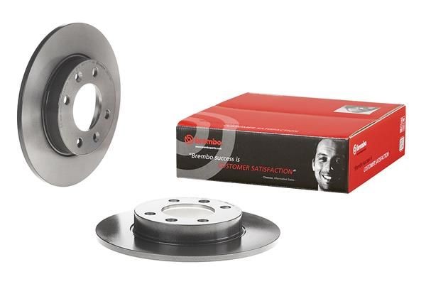 A.B.S. 08.9719.11: Brzdový kotouč BREMBO COATED DISC LINE R: 247mm, plný, šedá litina, R: 247mm, nátěr