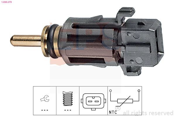 EPS 1.830.279: Andur, Jahutusvedeliku temp. Made in Italy - OE Equivalent