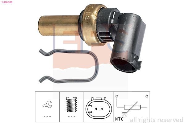 EPS 1.830.300: Andur, Jahutusvedeliku temp. Made in Italy - OE Equivalent