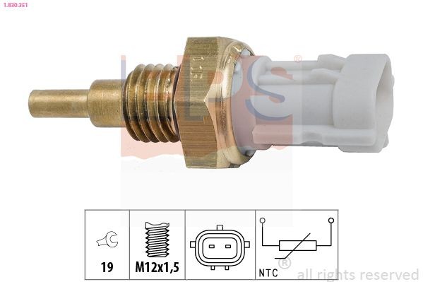 EPS 1.830.351: Andur, Õlitemperatuur Made in Italy - OE Equivalent