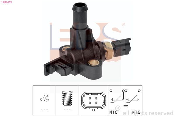 EPS 1.830.359: Andur, Jahutusvedeliku temp. Made in Italy - OE Equivalent