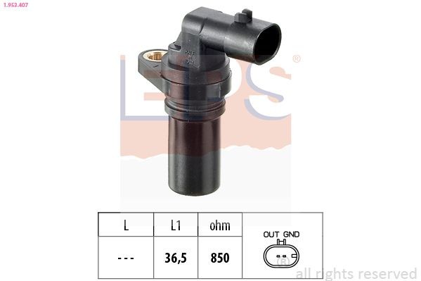 EPS 1.953.407: Senzor impulsuri, arbore cotit Made in Italy - OE Equivalent
