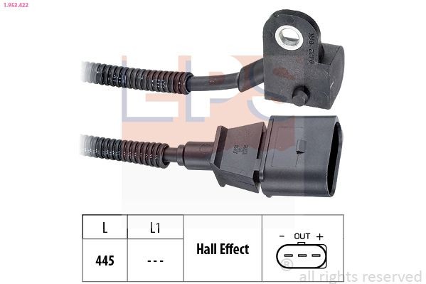 EPS 1.953.422: Sensor, knastakselposition Made in Italy - OE Equivalent