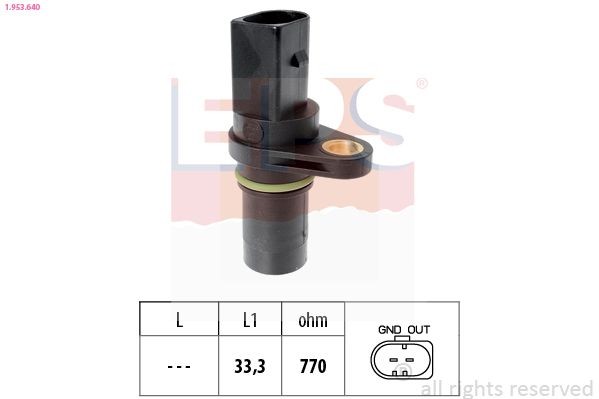 EPS 1.953.640: Impulsu devējs, Kloķvārpsta Made in Italy - OE Equivalent