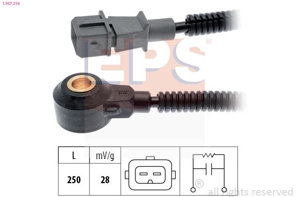 EPS 1.965.007: Uždegimo jungiklis Made in Italy - OE Equivalent
