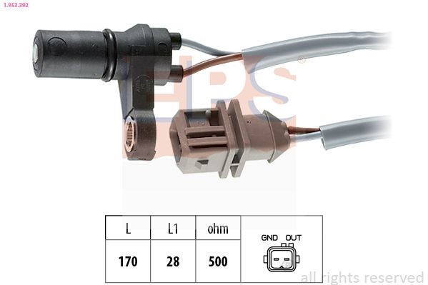 EPS 1.970.118: Zapalovací cívka Made in Italy - OE Equivalent