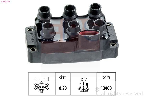 EPS 1.970.170: Bobina de inductie Made in Italy - OE Equivalent