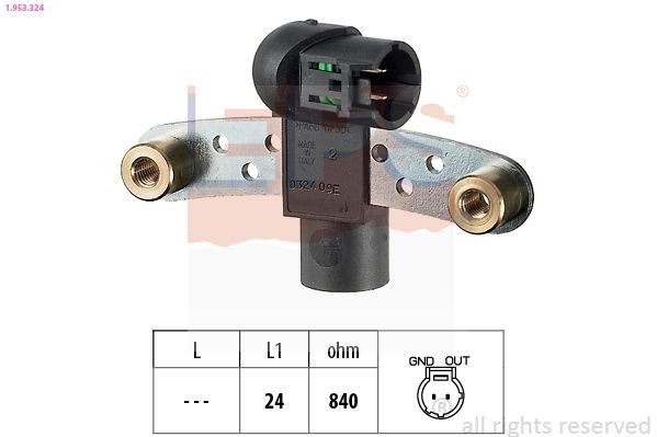 EPS 1.970.307: Tændspole Made in Italy - OE Equivalent