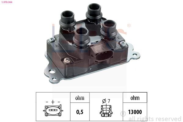EPS 1.970.364: Zapalovací cívka Made in Italy - OE Equivalent