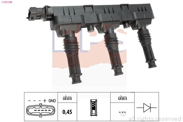EPS 1.970.398: Süütepool Made in Italy - OE Equivalent