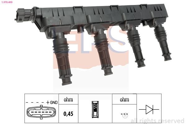 EPS 1.970.400: Süütepool Made in Italy - OE Equivalent