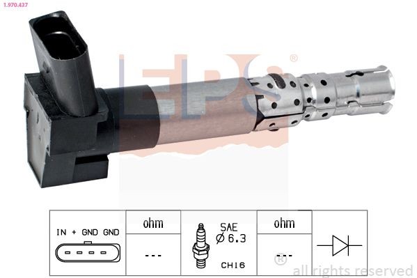 EPS 1.970.437: Süütepool Made in Italy - OE Equivalent