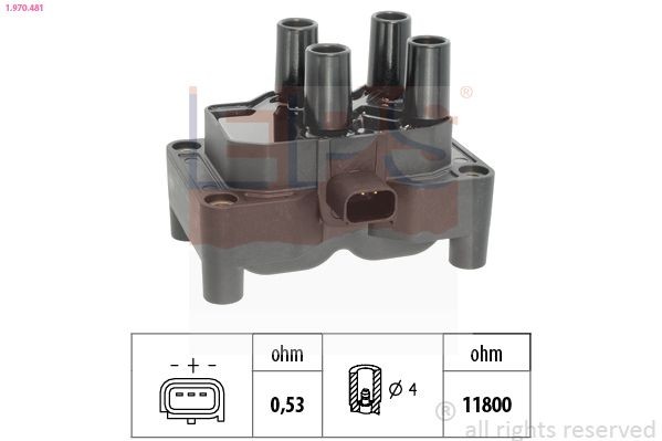 EPS 1.970.481: Süütepool Made in Italy - OE Equivalent