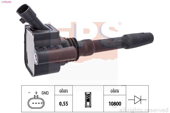 EPS 1.990.302: Süütepooli ühik Made in Italy - OE Equivalent