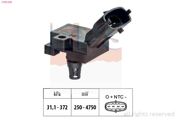 EPS 1.993.248: Andur, kompressorirõhk Made in Italy - OE Equivalent