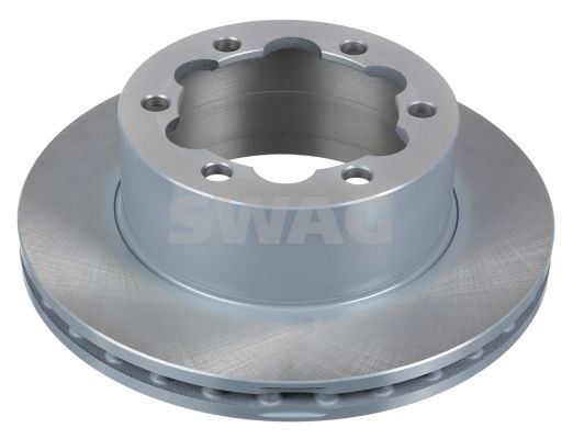 SWAG 10 92 7700: Stabdžių diskas galinė ašis, Ø: 303mm, vidinis ventiliavimas, Ø: 303mm, padengta
