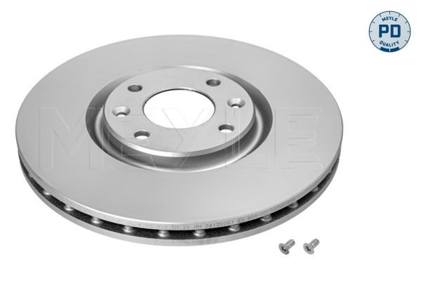 MEYLE 11-15 521 0034/PD: Bremseskive foraksel, Ø: 302mm, ventileret, Ø: 302mm, Zink-lamel-belagt, med skruer, MEYLE-PD Quality