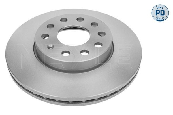 MEYLE 115 521 0028/PD: Piduriketas Esisild, Ø: 276mm, õhutusega, Ø: 276mm, Tsink-lamell-kattega, koos kruvidega, MEYLE-PD Quality