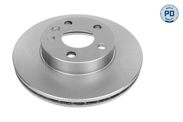 MEYLE 115 521 0035/PD: Stabdžių diskas priekinė ašis, Ø: 280mm, ventiliuojama, Ø: 280mm, dengta cinkuotomis plokštelėmis, su varžtais, MEYLE-PD Quality