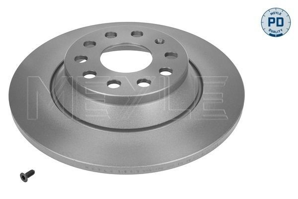 MEYLE 115 523 0013/PD: Piduriketas Tagasild, Ø: 300mm, täis, Ø: 300mm, Tsink-lamell-kattega, koos kruvidega, MEYLE-PD Quality