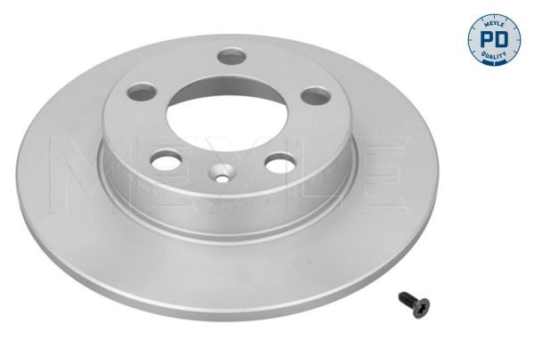 MEYLE 115 523 0037/PD: Stabdžių diskas galinė ašis, Ø: 230mm, visiškai, Ø: 230mm, dengta cinkuotomis plokštelėmis, su varžtais, MEYLE-PD Quality