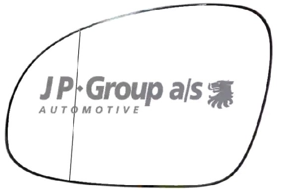 JP GROUP 1189304570: Peegliklaas, Välispeegel JP vasakul