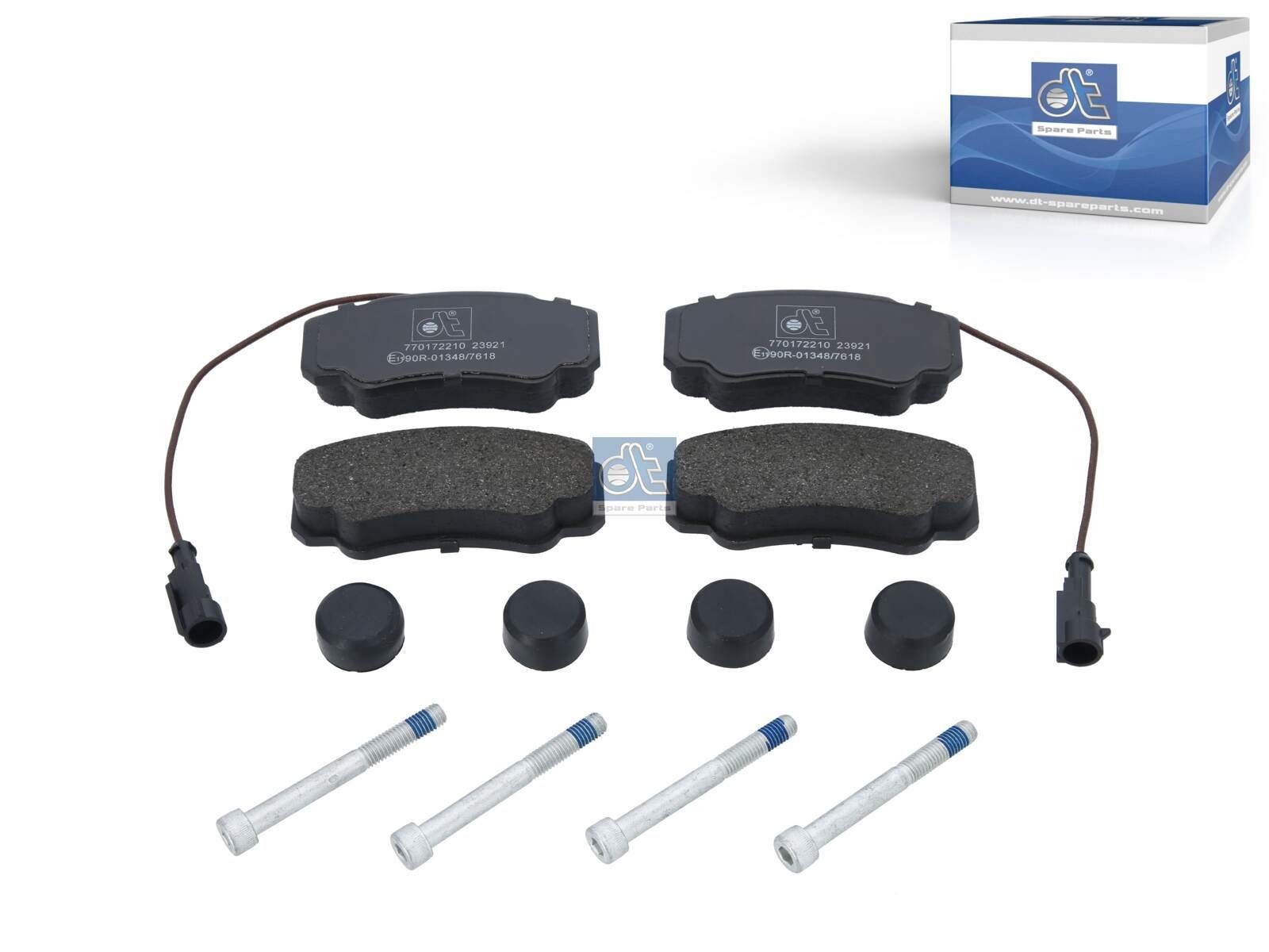 DT Spare Parts 12.93104: Bremseklodser bagaksel
