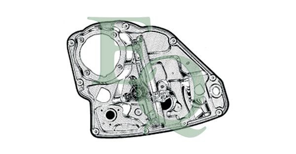 EQUAL QUALITY 142292: Ganascia autocentrante, Alzacristallo posteriore Dx