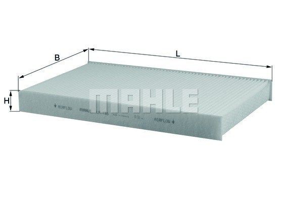 MAGNETI MARELLI 154064187760: Filtrs, Salona telpas gaiss Filtra patrona, Daļiņu filtrs